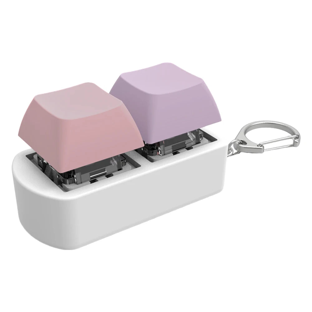 Shunmaii 2-Button Keyboard Fidget Zinc Alloy Limited