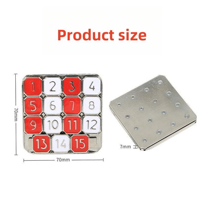 Meade Metal Number Sliding Puzzle Elite