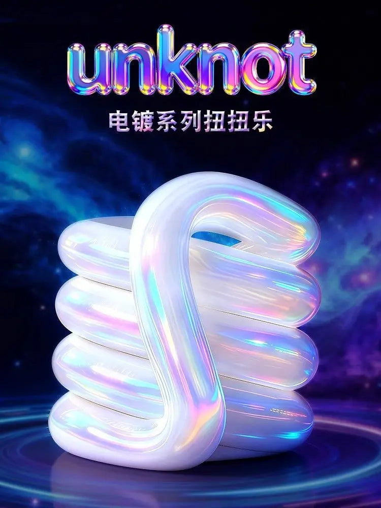 Unknot Tangle Fidget Speelgoed - Temperatuurgevoelige Kleurverandering