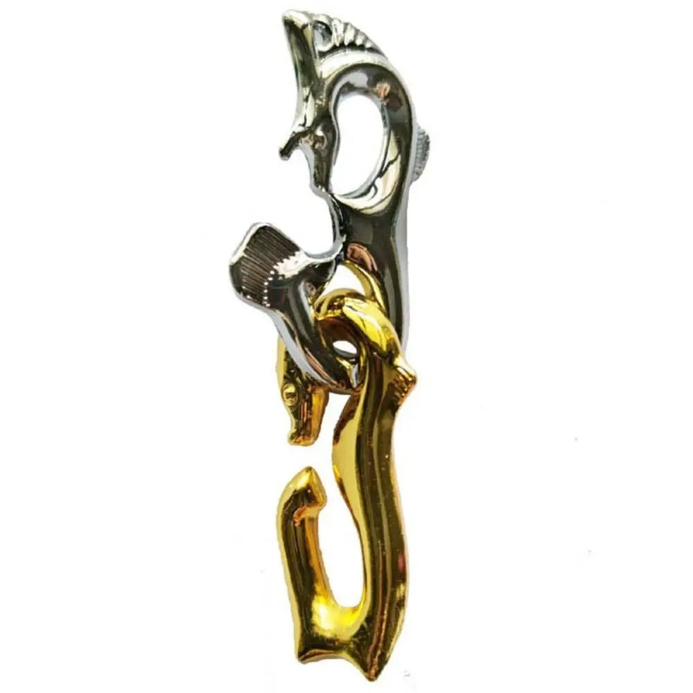 Luban Lock Puzzel - 3D Metaalontwerp Daagt Denkers Uit