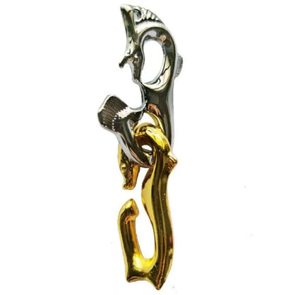 Luban Lock Puzzel - 3D Metaalontwerp Daagt Denkers Uit