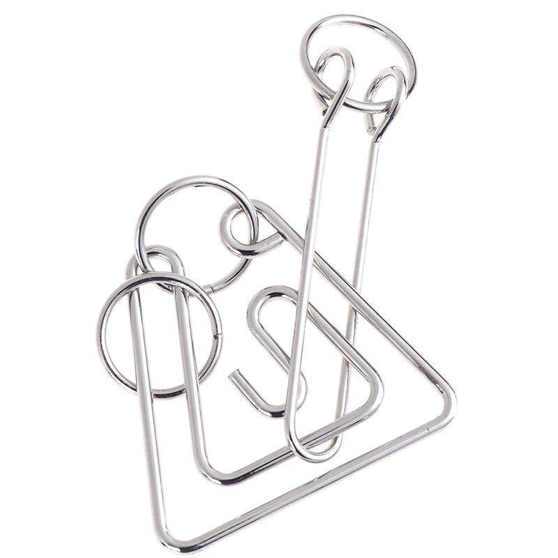 DraadKunst IQ Metaaldraad Puzzel - Uitdagend 3D Ontwirkelbaar Ontwerp