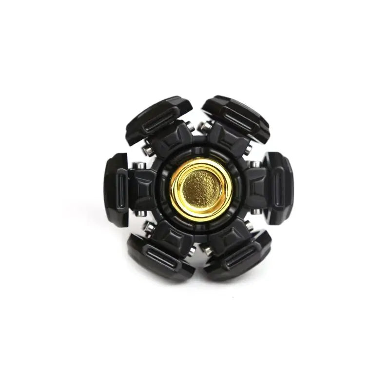 Open Armor Linkage Antiek Ijzer Spinner - Discreet EDC Focus - Fidgetmania