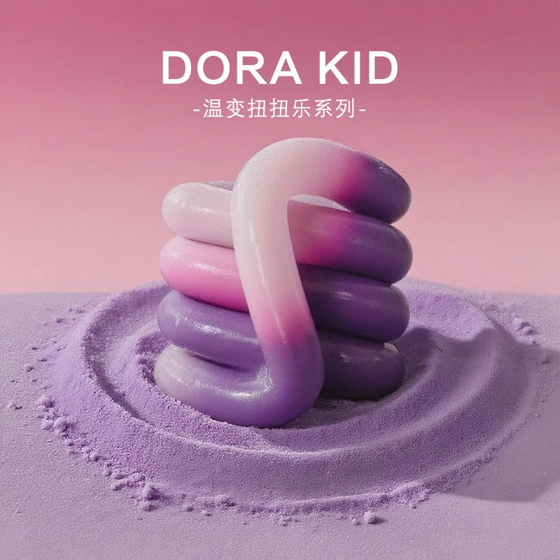 Unknot Tangle Fidget Speelgoed - Temperatuurgevoelige Kleurverandering