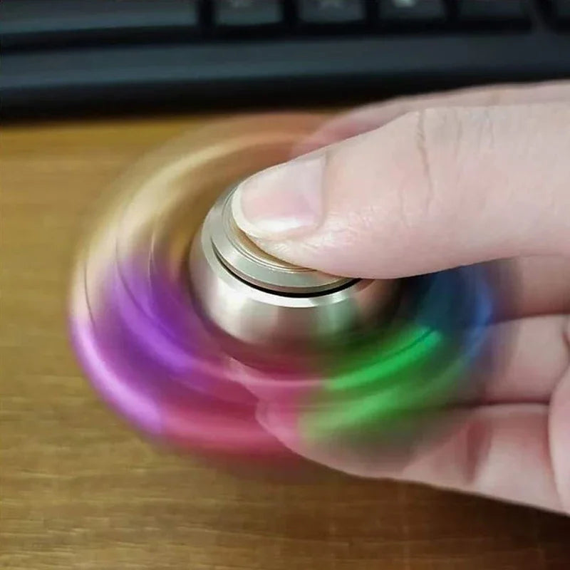 Meade Metal Hand Spinner Signature