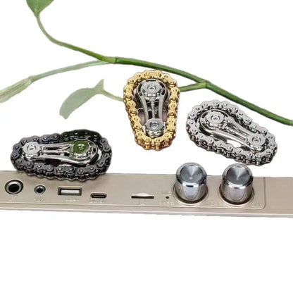 Brandloos Vliegwiel Fidget Spinner - Duurzaam Ontwerp Met DIY Tandwielen