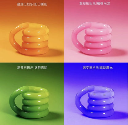 Tangle Crystal Collection Fidget Toy Luminous Edition