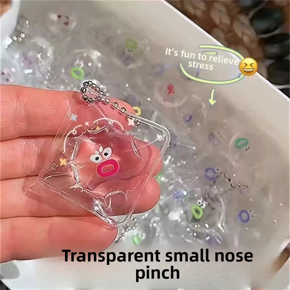 Schattige Siliconen Fidget Poppers - Stressverlichting Voor Werk