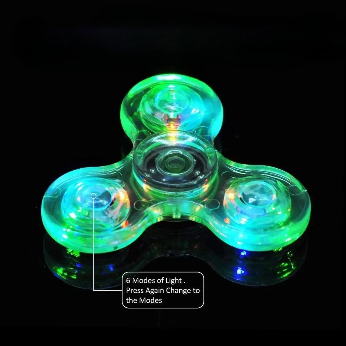 XMSJ LED Fidget Spinner Premium Glow Edition