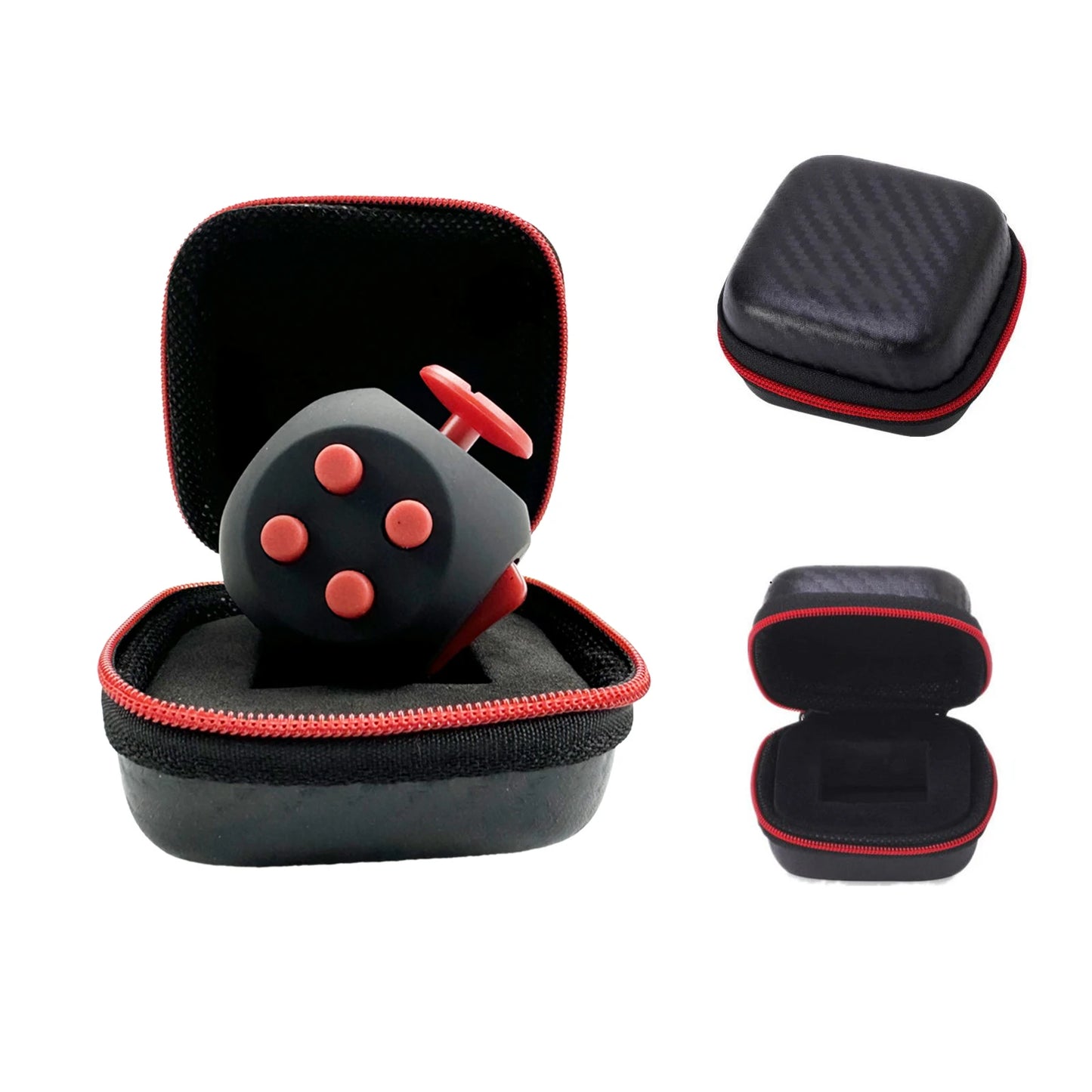 SquishMeez Zeszijdige Fidget Cube Sensorisch Speelgoed - Antistress Focus