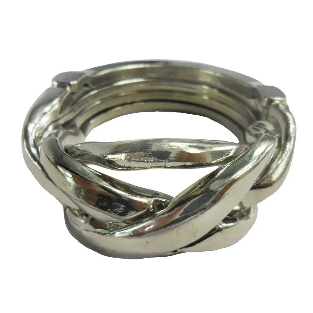 Luban Lock Puzzel - 3D Metaalontwerp Daagt Denkers Uit