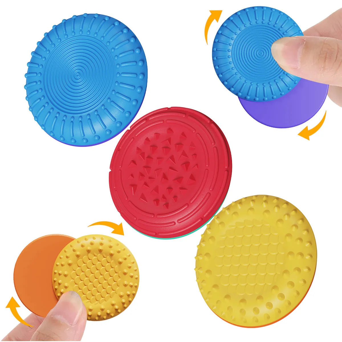 CalmTech Magnetic Fidget Toys Soft Silicone Elite