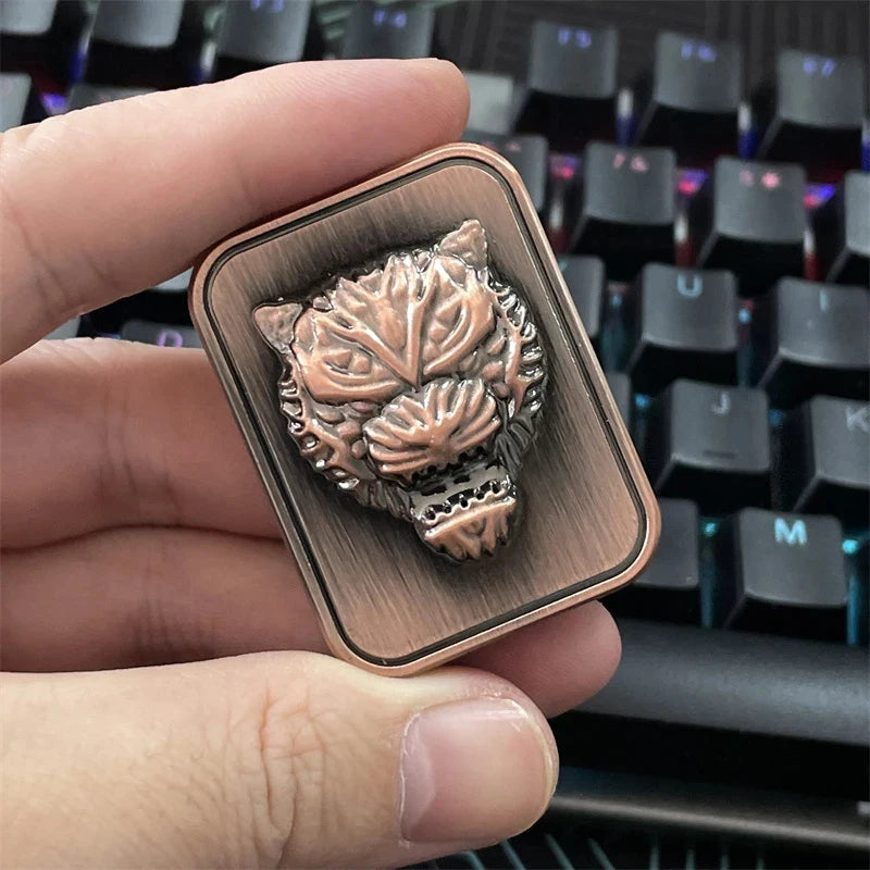Tiger Head Metal Haptic Slider EDC Elite