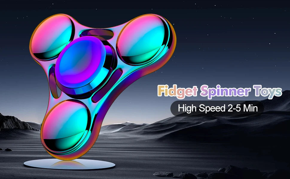 NexSpin Metal Fidget Rotator Electroplated Elite
