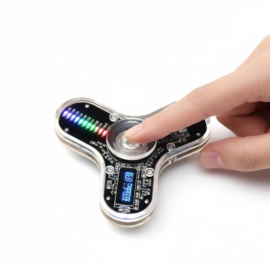 UICPAL DIY Fidget Top Kit - Ingebouwd LED-Licht Hands-on Leren