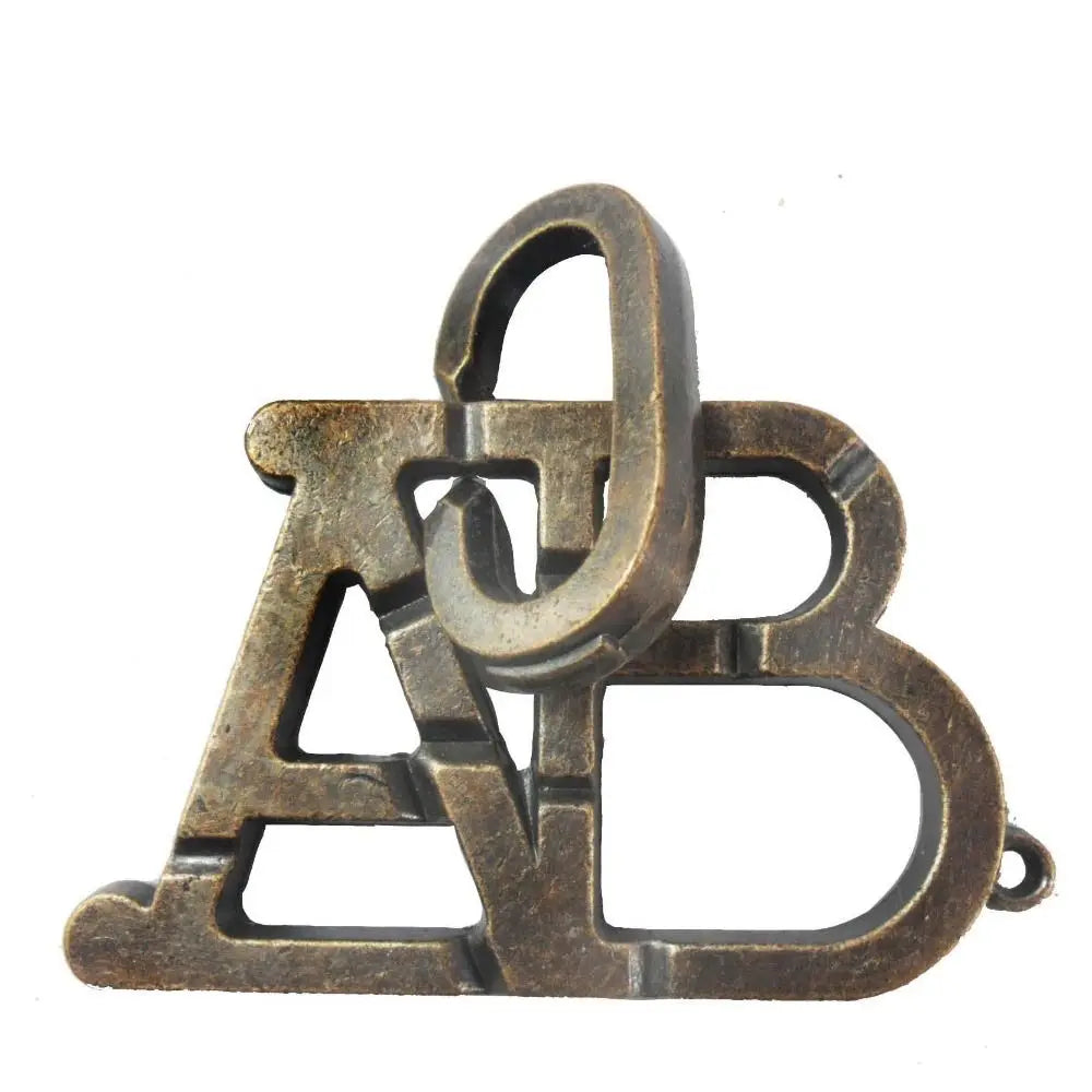 Luban Lock Puzzel - 3D Metaalontwerp Daagt Denkers Uit