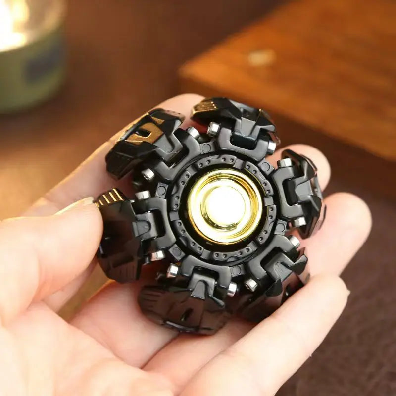 Open Armor Linkage Antiek Ijzer Spinner - Discreet EDC Focus