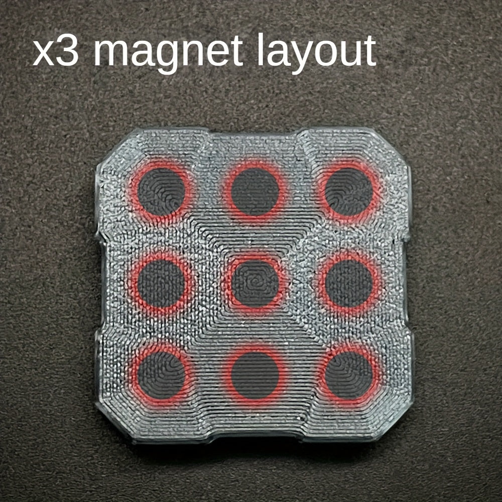 NovaCraft 3D Heart Fidget Slider Metal Closure Exclusive