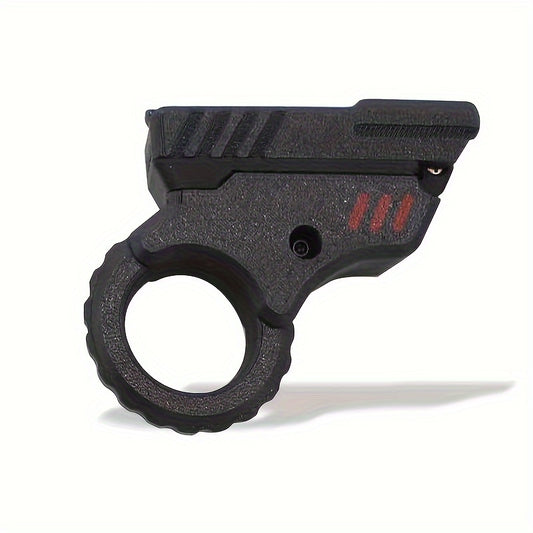 MindEase 3D Printed Fidget Slider in white, showcasing its multi-mode design for stress relief