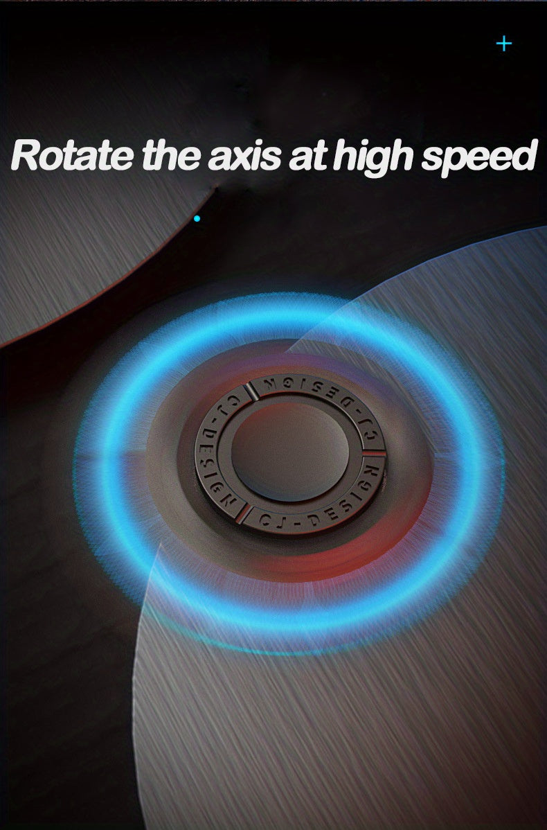 NovaTech Telefoonhouder Fidget Spinner - Drie-in-Een Voor Onderweg