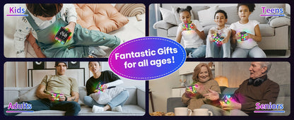 Yunbaoit Oplaadbare Handheld Game Cube - Breintraining Voor Kinderen