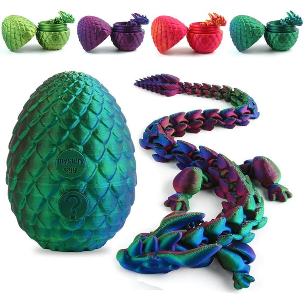 Crystal Dragon Studio Draak Ei Kristallen Fidget - Stressverlichting Voor ADHD