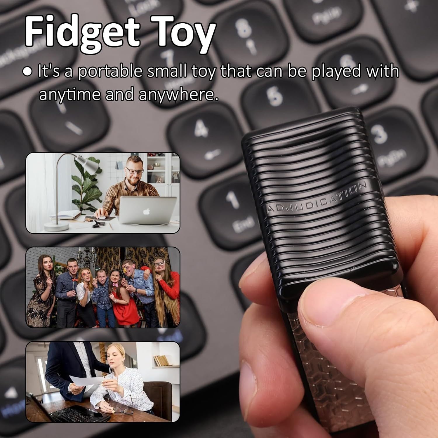 DEEPLAN Fidget Spinner Aluminum Signature Edition