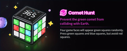 Yunbaoit Oplaadbare Handheld Game Cube - Breintraining Voor Kinderen