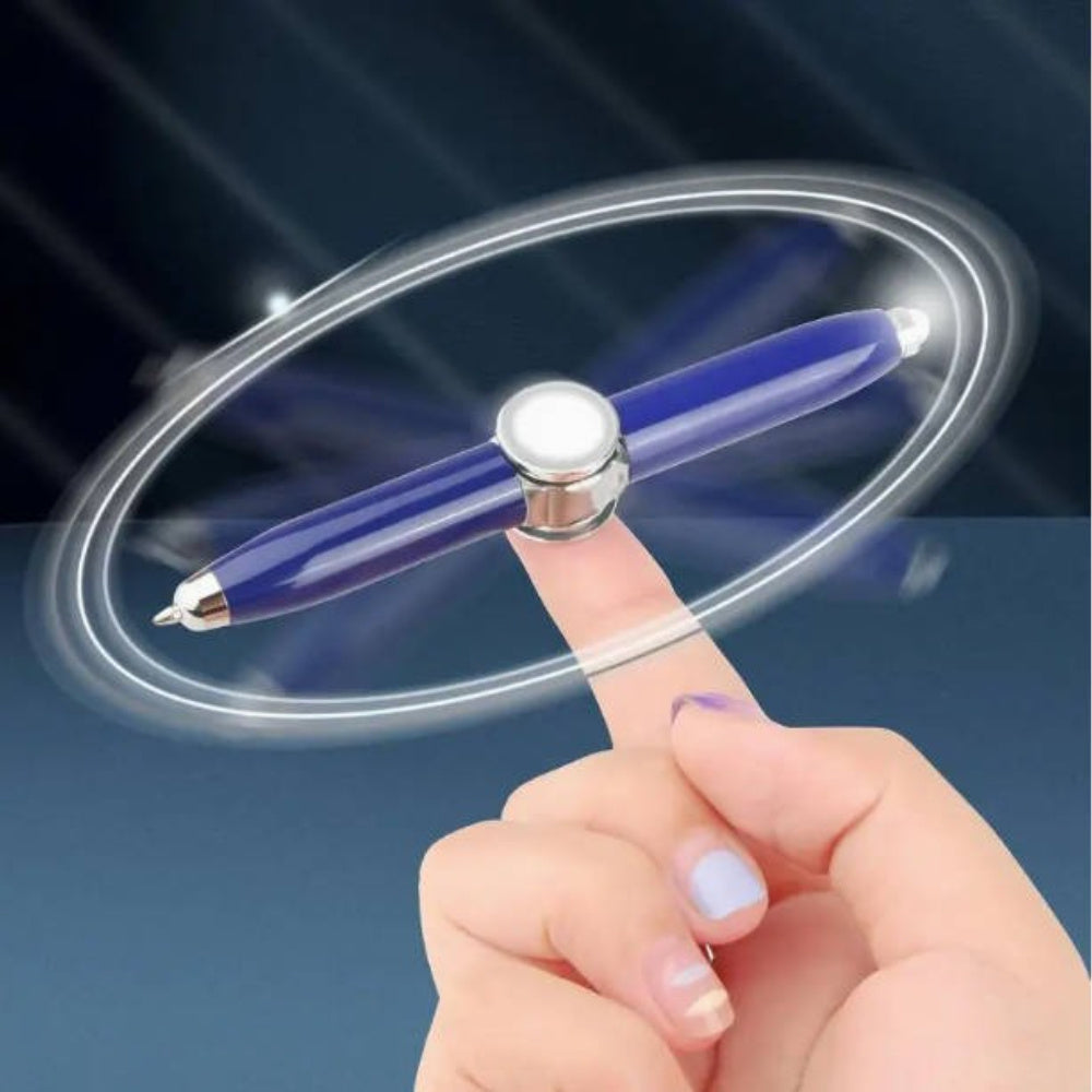 ZenGrip Copper LED Fidget Pen Spinner Edition