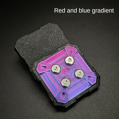 NovaCraft 3D Heart Fidget Slider Metal Closure Exclusive