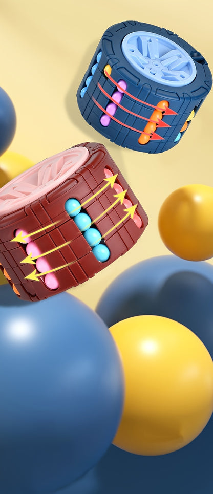 NovaPlay 3D Cilinder Puzzel Gyro Spinner - Stressverlichting