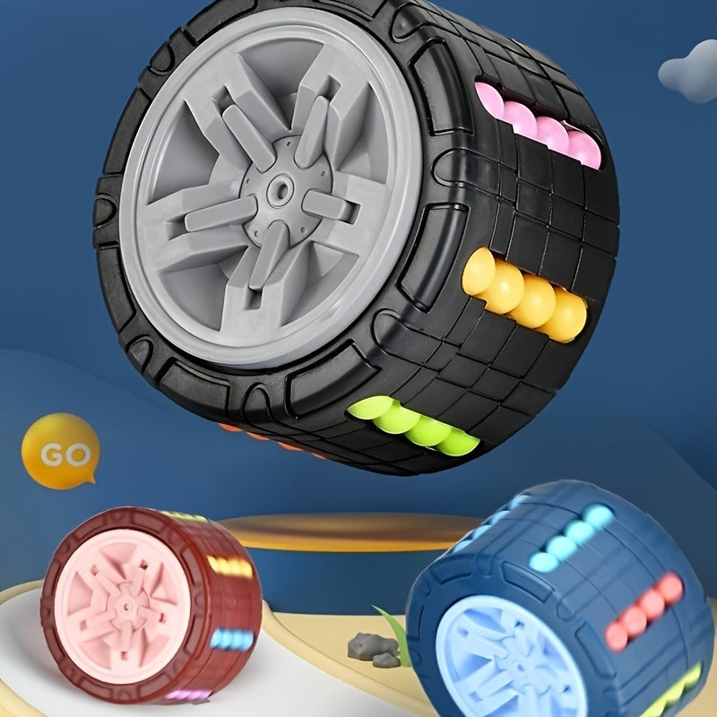 NovaPlay 3D Cilinder Puzzel Gyro Spinner - Stressverlichting
