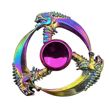 Aurora Toys Crescent Iridescent Metal Spinner Limited