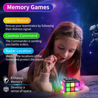 Yunbaoit Oplaadbare Handheld Game Cube - Breintraining Voor Kinderen