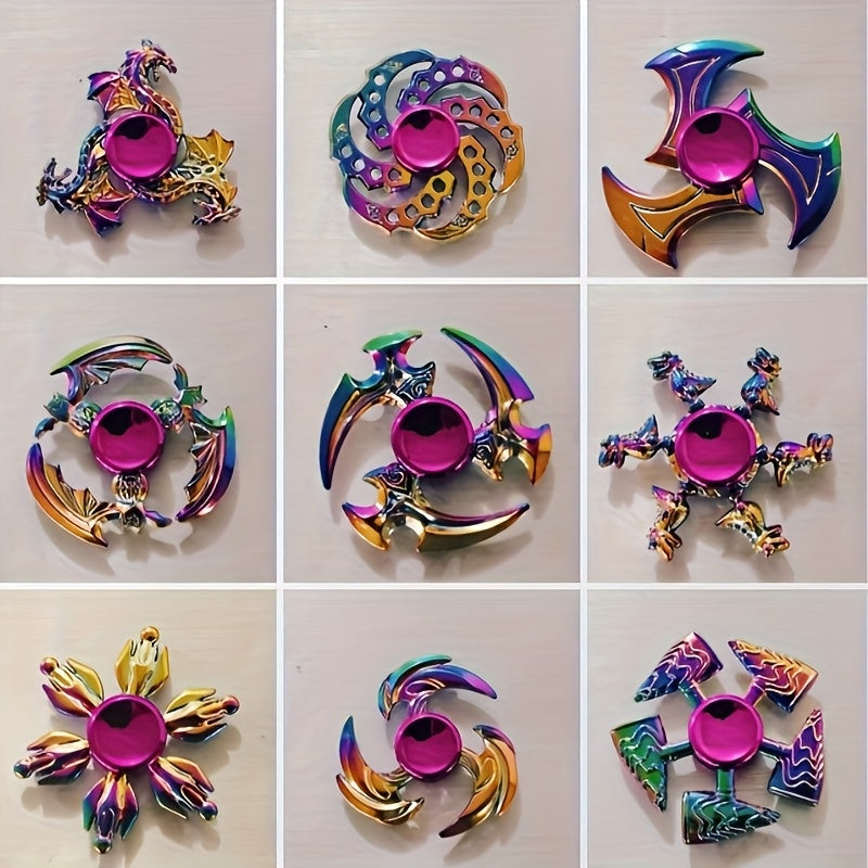FFYUANFS Metal Gradient Fidget Spinner Elite