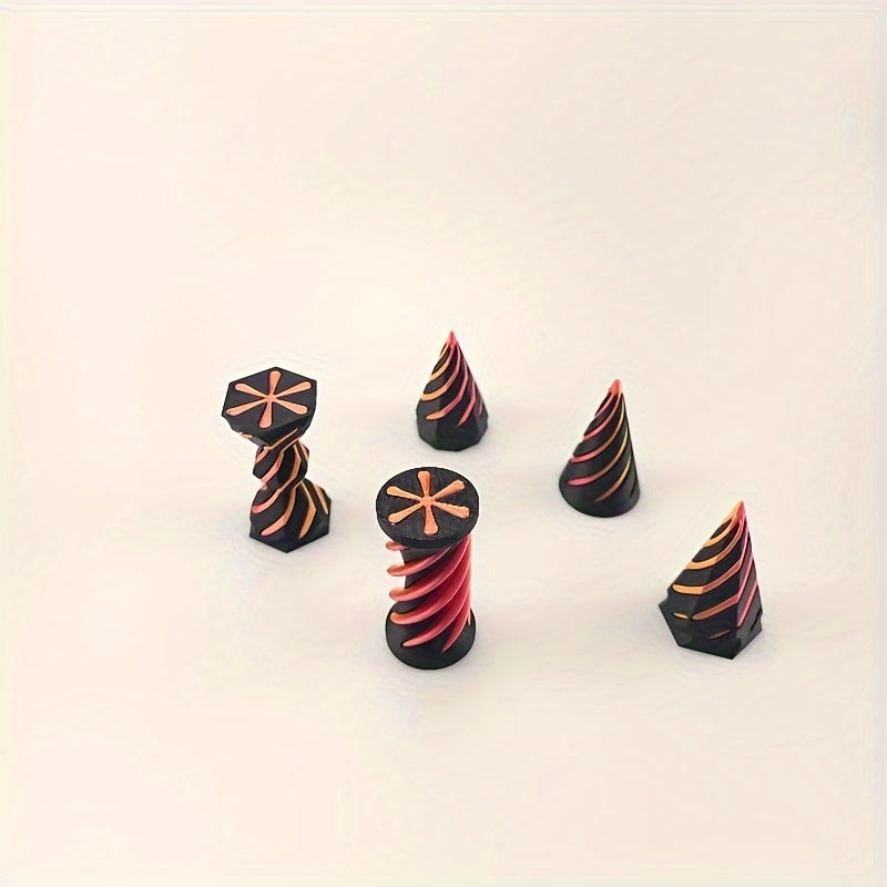 VortexCraft Three Pack Spiral Cone Fidget ABS Limited Set