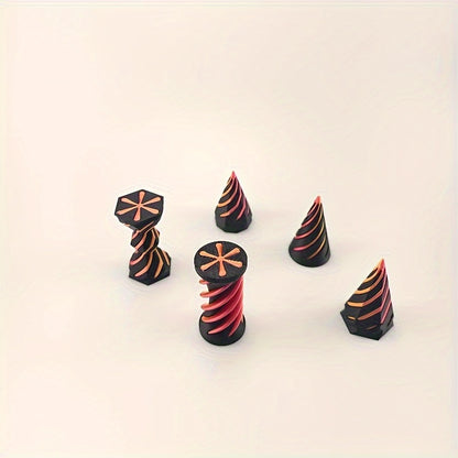 VortexCraft Three Pack Spiral Cone Fidget ABS Limited Set